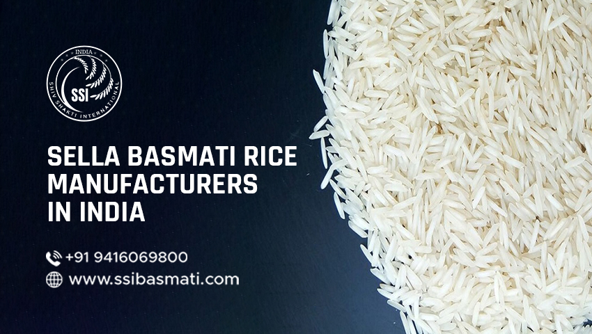 Sella Basmati Rice Manufacturers In India